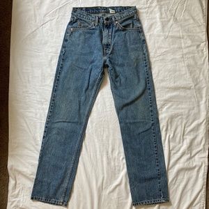 Levi's 505 Orange Tab Jeans